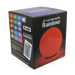 Entrex/LEADWORKS/AgbNX/bh[NX  (#50210) LED Color Ball Rainbow / LED J[{[ C{[ {bNX