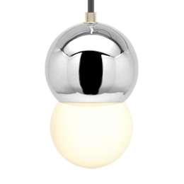 Delight Corporation/L fCgR[|[V/MERCURY BALL SHADE CEILING LAMP (S) CROME (LT_045) BALL SHADE LAMP MINI / {[VF[hv ~j  CC[W